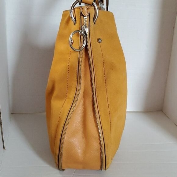 Rebecca Minkoff JODY CONVERTABLE Suede Hobo Crossbody Shoulder Tote WOMEN'S - Picture 7 of 16